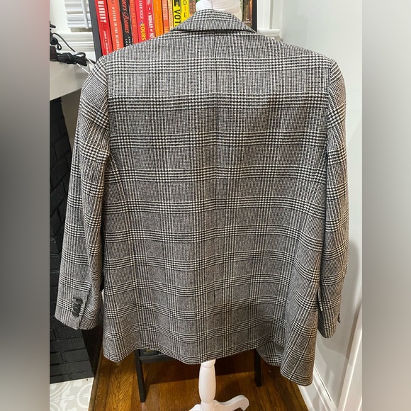 Everlane, Italian Wool, Oversized, Blazer in Glen Plaid! - Picture 13 of 16